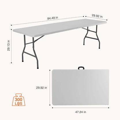 Heavy Duty Foldable Table with Carrying Handle