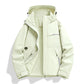 Spring Autumn Single Layer Shell Jacket Windproof Waterproof Outdoor
