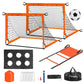 Kids Portable Soccer Goal Set with Training Accessories for Backyard