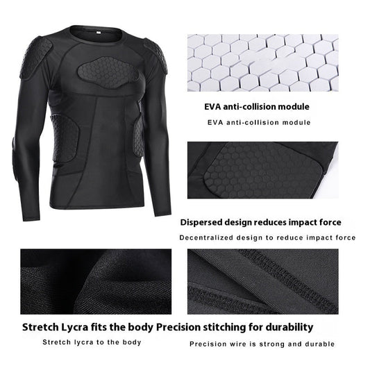 Anti-collision Football Training Suit Equipment Olive Jersey