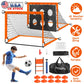 Kids Portable Soccer Goal Set with Training Accessories for Backyard