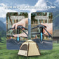 Quick Setup Hexagonal Tent UPF50+ Waterproof Lightweight